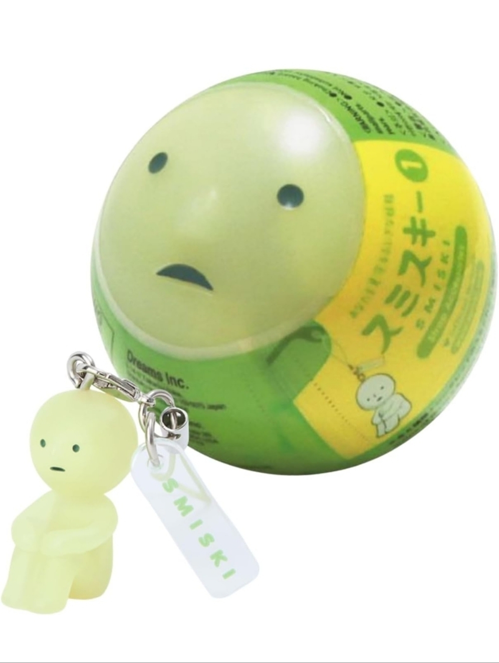 Smiski Strap Accessory - Series 1, Glow in The Dark Charm Accessory (1)